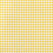 Yellow 1/4" Gingham Oilcloth Fabric