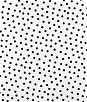 Black Polka Dots Oilcloth Fabric