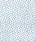 Blue Polka Dots Oilcloth Fabric