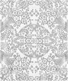 Silver Paradise Lace Oilcloth