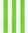 Lime Green Wide Stripes Oilcloth