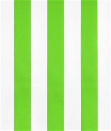 Lime Green Wide Stripes Oilcloth Fabric
