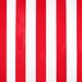 Red Wide Stripes Oilcloth Fabric