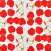 Red Solvang Oilcloth Fabric