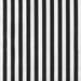 Black Stripes Oilcloth Fabric