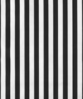 Black Stripes Oilcloth Fabric