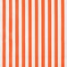 Orange Stripes Oilcloth Fabric