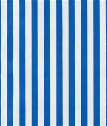 Royal Blue Stripes Oilcloth Fabric