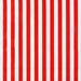 Red Stripes Oilcloth Fabric