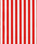 Red Stripes Oilcloth Fabric