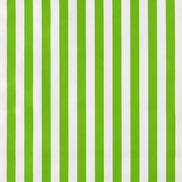 Lime Green Stripes Oilcloth Fabric