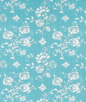 Premier Prints Outdoor Lenore Aqua Luxe Polyester Fabric