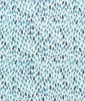 Premier Prints Outdoor Lotus Italian Denim Fabric