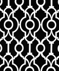 Premier Prints Outdoor Lyon Black Fabric