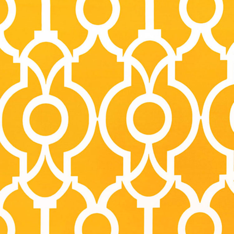 Premier Prints Outdoor Lyon Citrus Yellow Fabric