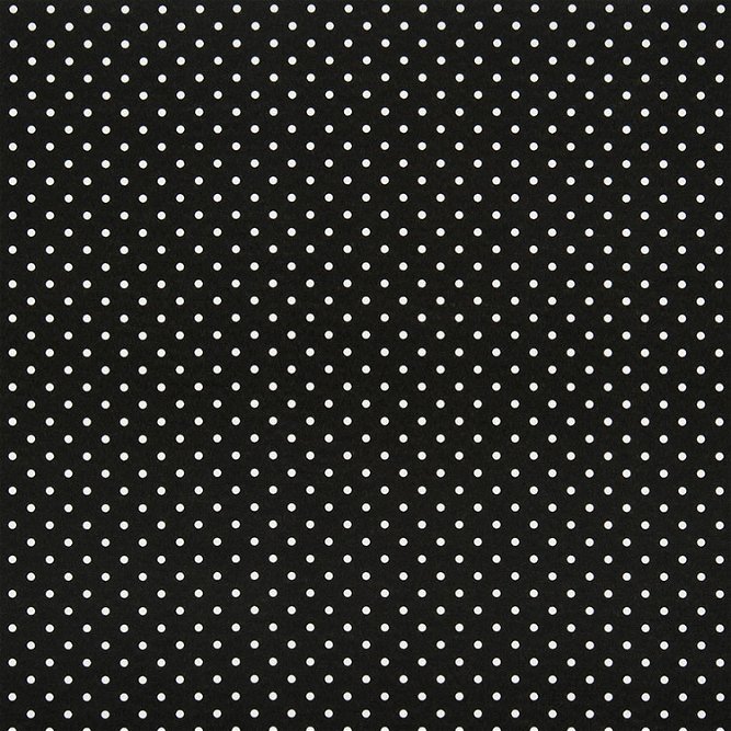 Premier Prints Outdoor Mini Dot Black Fabric