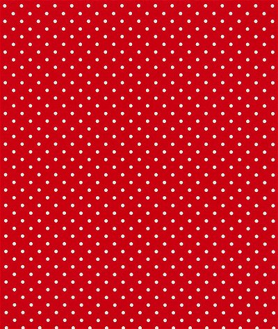 Premier Prints Outdoor Mini Dot Rojo Fabric