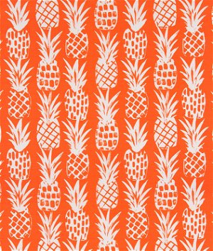 Premier Prints Outdoor Pineapple Marmalade Luxe Polyester Fabric