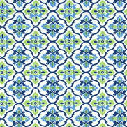 Premier Prints Outdoor Plumbago Courtyard Fabric