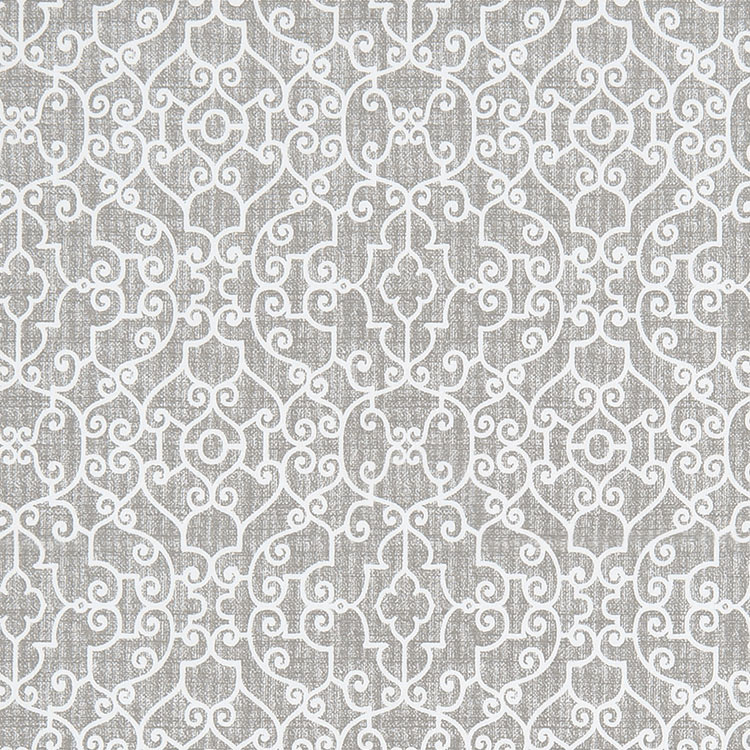 Premier Prints Outdoor Ramey Light Grey Fabric
