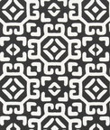 Premier Prints Outdoor Raul Matte Black Fabric