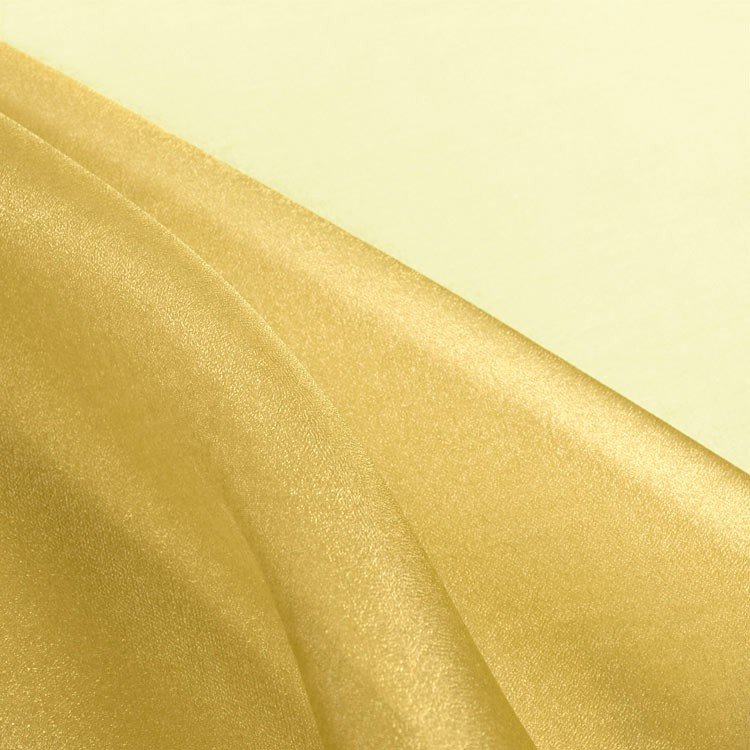 Gold Crystal Organza Fabric