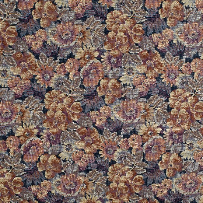 RK Classics Holyrood Floral Ruby Fabric