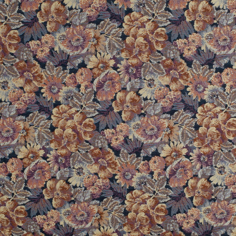 RK Classics Holyrood Floral Ruby Fabric