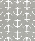Premier Prints Outdoor Sailor Gray Fabric