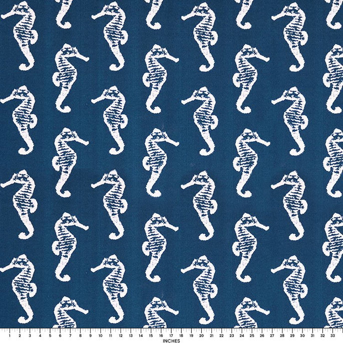 Premier Prints Outdoor Sea Horse Oxford Fabric image 2 of 2