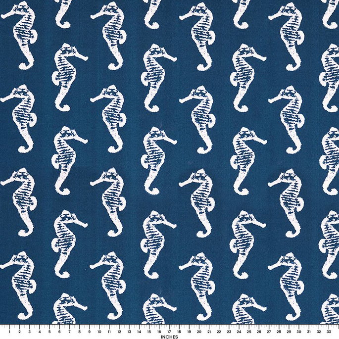 Premier Prints Outdoor Sea Horse Oxford Fabric image 2 of 2