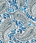 Premier Prints Outdoor Shannon Oxford/Cobalt Fabric