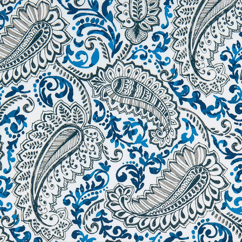 Premier Prints Outdoor Shannon Oxford/Cobalt Fabric