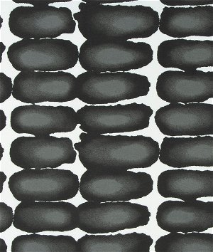 Premier Prints Outdoor Shibori Dot Matte Black Fabric