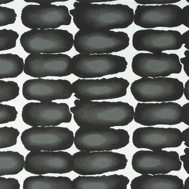 Premier Prints Outdoor Shibori Dot Matte Black Fabric