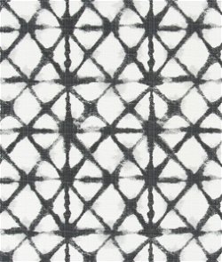 Premier Prints Outdoor Shibori Net Matte Black Luxe Polyester
