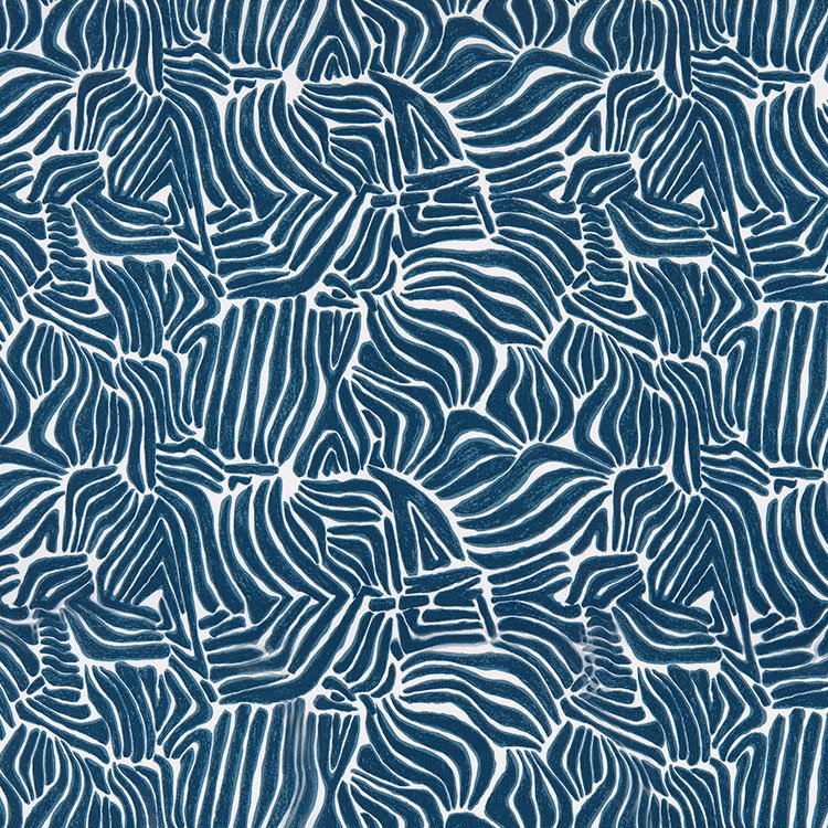Premier Prints Outdoor Sinharaja Zaffre Fabric