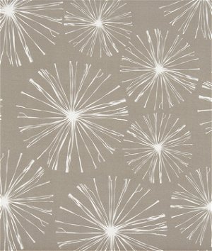 Premier Prints Outdoor Sparks Oyster Fabric