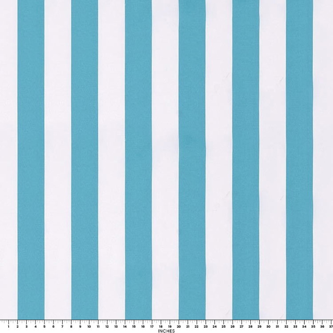 Premier Prints Outdoor Stripe Ocean Fabric image 2 of 2