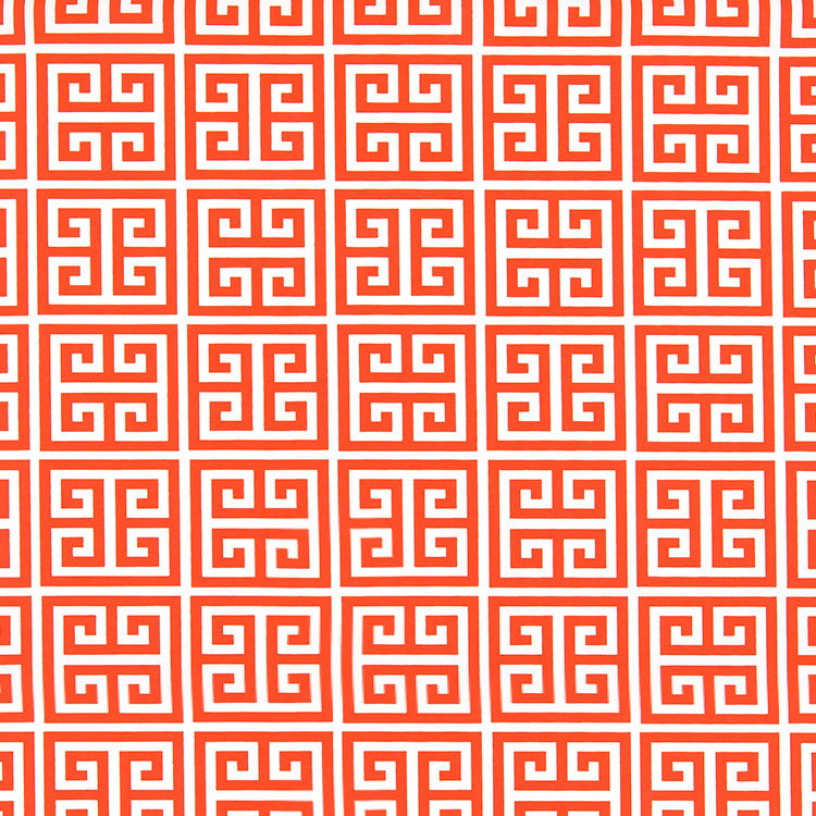 Premier Prints Outdoor Towers Orange Fabric