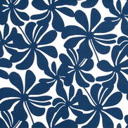 Premier Prints Outdoor Twirly Courtyard Navy Fabric