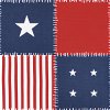 Outdoor Americana Patchwork Fabric - Image 2