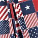 Outdoor Americana Patchwork Fabric thumbnail image 3 of 3