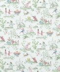 Covington Over The Moon White Fabric