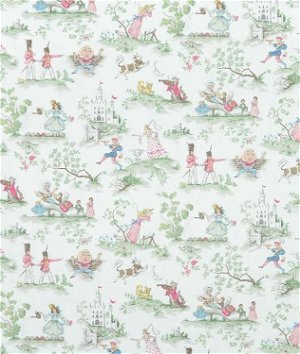 French Toile Fabric #22