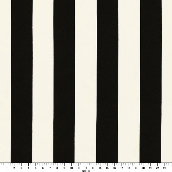 Premier Prints Outdoor Vertical Black Fabric image 2 of 2