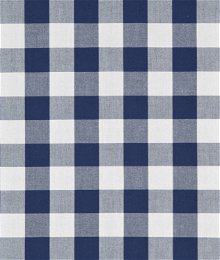 Robert Kaufman 1" Navy Blue Carolina Gingham Fabric