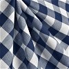 Robert Kaufman 1" Navy Blue Carolina Gingham Fabric - Image 2