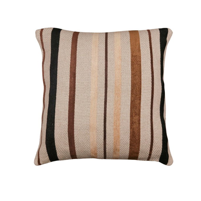 18" x 18" Madoc Stripes Linen Decorative Pillow Cover image 2 of 2