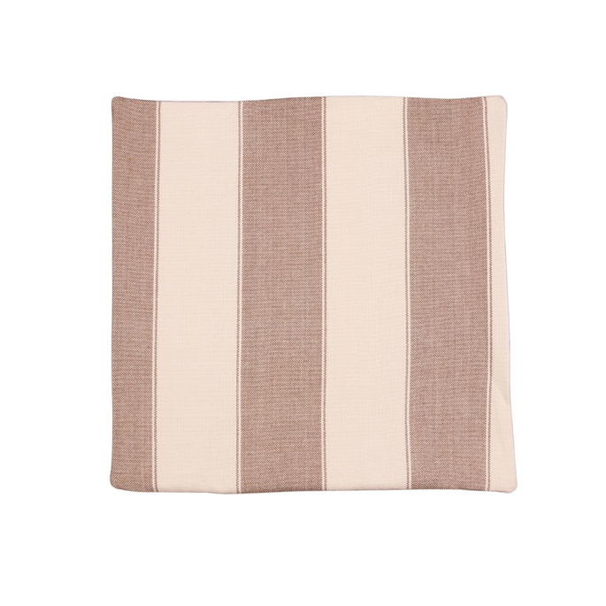18" x 18" Weyburn Stripes Café Decorative Pillow Cover image 1 of 2